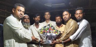শ্রীমঙ্গলে শ্রমিক ইউনিয়ন (২৪০৩)'র সেক্রেটারি শাজাহান মিয়াকে চালকদের শুভেচ্ছা  