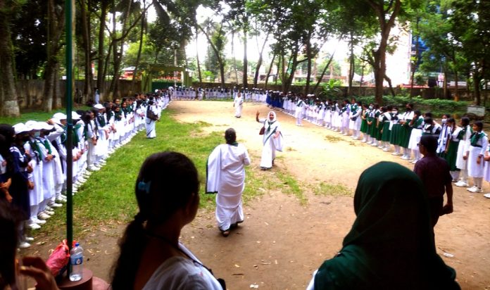 বাংলাদেশ গার্লস গাইড এসোসিয়েশনের দীক্ষাদান কর্মসূচী শ্রীমঙ্গলে অনুষ্ঠিত